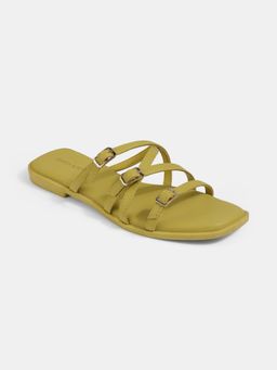 Lemon & Pepper - Women Green Flats