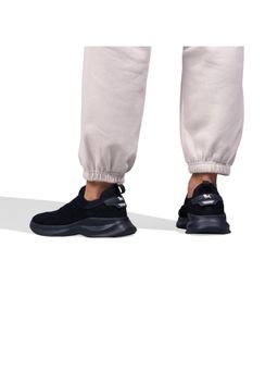 Neeman's - Unisex Black Sole Max Cush Slip On Walking Shoes