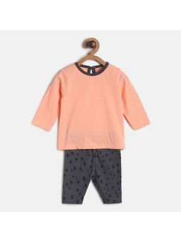 MINI KLUB - Baby Girls Multi Top & Knit Bottom (Set of 2)
