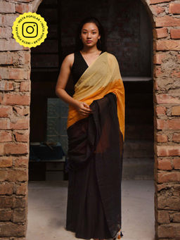 Eternity by Sakshi - Multi-Color Tie and Dye Multi-Color Saree