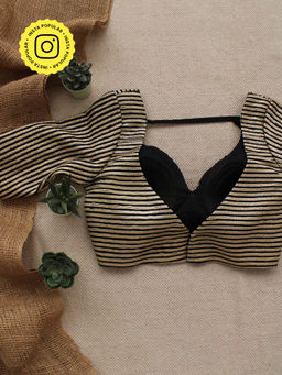 Eternity by Sakshi - Black Chakori Stitched Blouse