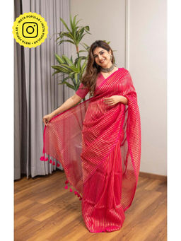 Eternity by Sakshi - Pink Mohini Saree