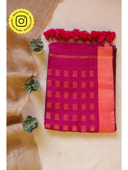 Eternity by Sakshi - Pink Meher Saree with Unstitched Blouse