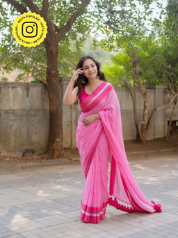 Eternity by Sakshi - Pink Rang Saree