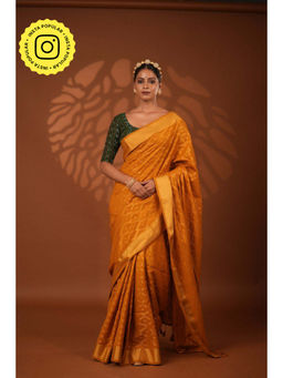 Eternity by Sakshi - Yellow Embrace Saree