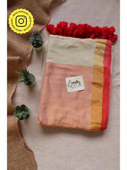Eternity by Sakshi - Matcha Polka Saree with Unstitched Blouse