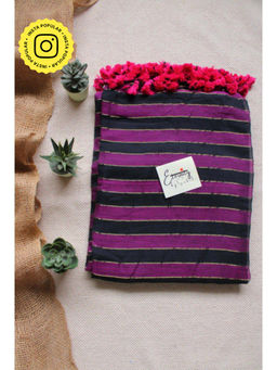 Eternity by Sakshi - Purple Silsila Saree Without Blouse