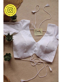 Eternity by Sakshi - White Shadow Stitched Blouse