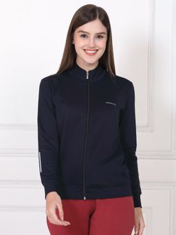 Sweet Dreams - Womens Solid Sweatshirt Navy Blue