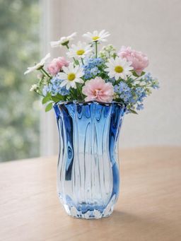 Smokey Cocktail - Heritage Sparkle Crystal Vase
