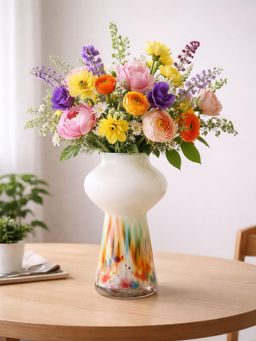 Smokey Cocktail - Classic Radiant Crystal Vase