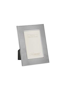 Momentz - Geometric Design Photo Frame Silver