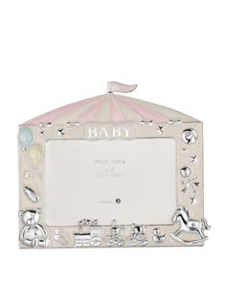 Momentz - Baby House Photo Frame Pink