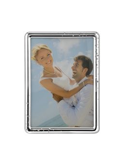 Momentz - Swaroski Photo Frame Medium -Silver