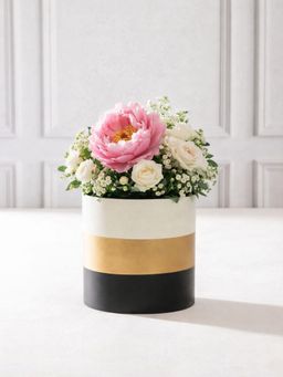 Smokey Cocktail - Tricolour Planter Vase
