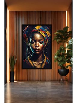 The Castle Decor - Abstract African Woman Wall Art