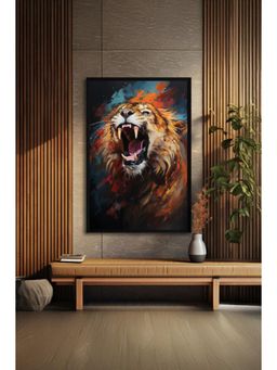The Castle Decor - Abstract Tiger Wall Art
