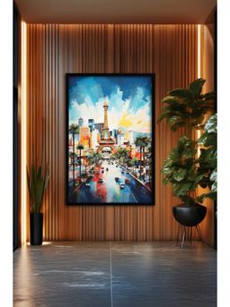 The Castle Decor - Abstract Vintage European Canal Street Painting