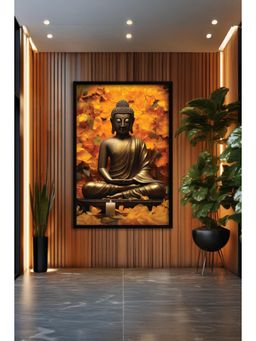 The Castle Decor - Lord Buddha Wall Painting