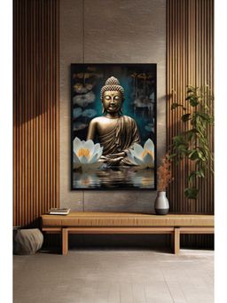 The Castle Decor - Lord Buddha Wall Painting