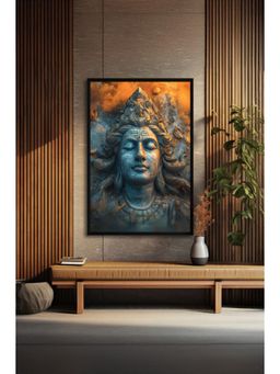 The Castle Decor - Lord Shiva Wall Painting