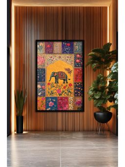 The Castle Decor - Traditional Madhubani Wall Painting