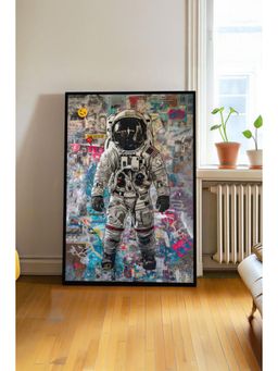 The Castle Decor - Astronaut Street Art Wall Poster