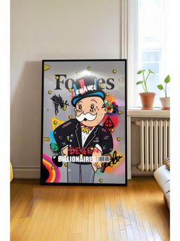 The Castle Decor - Pop Art Billionaire Cartoon Wall Art