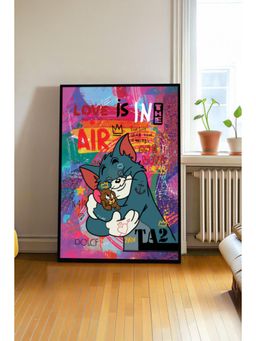The Castle Decor - Cartoon Graffiti Love Wall Art