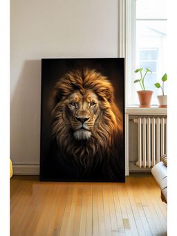 The Castle Decor - Majestic Lion Portrait Wall Art