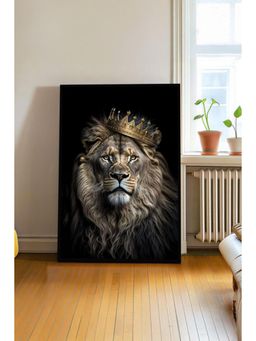 The Castle Decor - Crowned Lion King Wall Art
