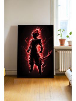 The Castle Decor - Anime Fire Warrior Wall Art