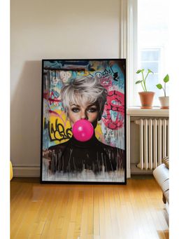 The Castle Decor - Modern Pop Art Girl Wall Art