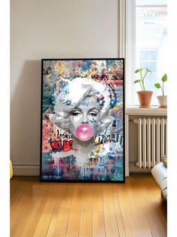 The Castle Decor - Abstract Pop Art Woman Wall Art