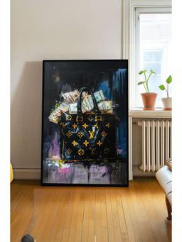 The Castle Decor - Luxury Money Bag Wall Art