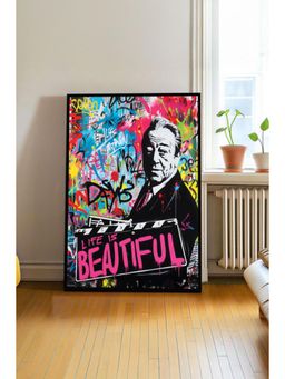 The Castle Decor - Life Is Beautiful Pop Art Wall Art