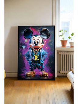 The Castle Decor - Designer Cartoon Wealth Wall Art