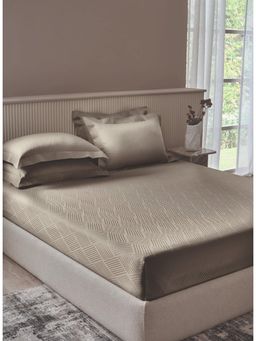 SANSAAR A D'DECOR BRAND LIVE CONSCIOUSLY - Moon Struck King Bedsheet with 2 Pillow Covers