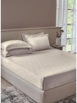 SANSAAR A D'DECOR BRAND LIVE CONSCIOUSLY - Turtle Dove King Bedsheet with 2 Pillow Covers