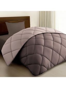 Story@Home - Solid Single Comforter For Ac Room (Mocha & Vanilla)