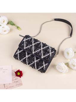 The Leather Garden - Cypress Embellished Crossbody Leather Bag