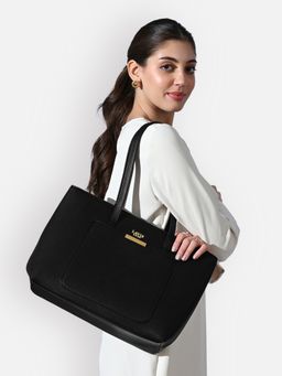 Lavie Luxe - Women's Bliss Large Tote (Black) (L)
