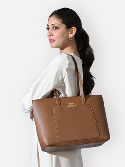 Lavie Luxe - Women's Bliss Large Tote (Tan) (L)