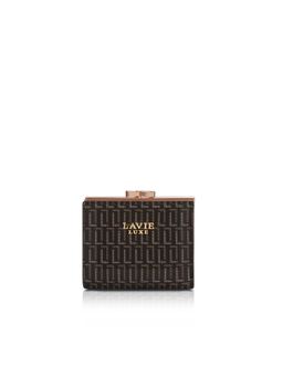 Lavie Luxe - Womens Mono Frame25 Black Wallet (S)