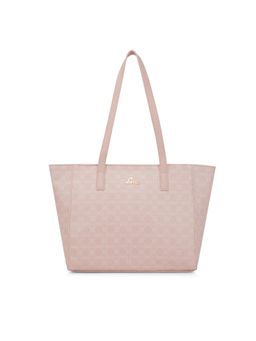 Lavie - Women Pink Printed Tote Bag (L)
