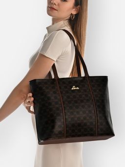 Lavie - Womens Black Mono Neghan Tote Bag (L)