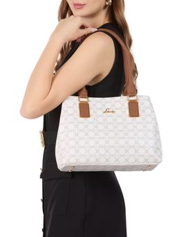 Lavie - Women's Zabby Satchel Handbag (White) (M)