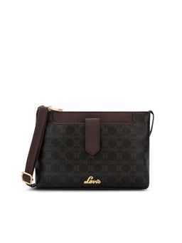 Lavie - Womens Black Mono Keiko 2C Top Zip Sling Bag (L)