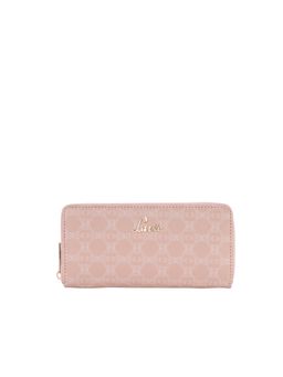 Lavie - Womens Pink Mono Sacy Zip Around Wallet (L)