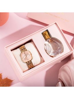 Carlton London - Women Gift Set Watch + Perfume - CLPLG102 (M)